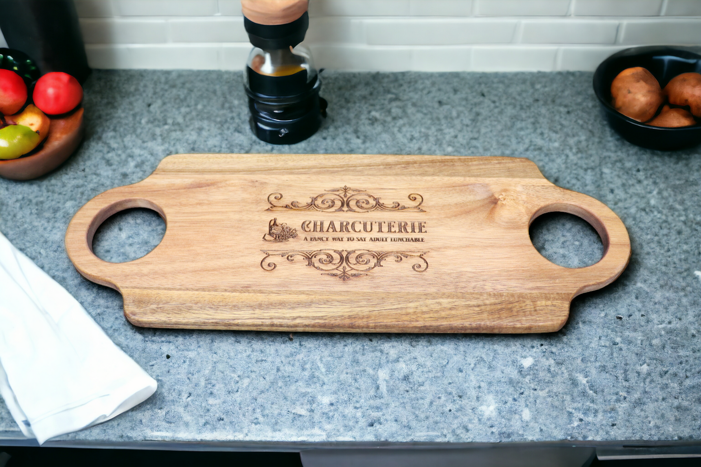 Hardwood Charcuterie Board